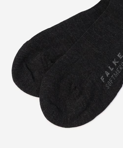 FALKE（ファルケ）の「FALKE | 47488 SOFTMERINO SOCKS WOMEN（ソックス/靴下・レディース・チャコール/ダークブラウン/ライトグレー/ブラウン系その他/Nat・37/38）」の8枚目の写真