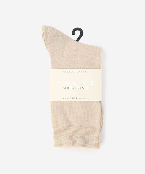 FALKE（ファルケ）の「FALKE | 47488 SOFTMERINO SOCKS WOMEN（ソックス/靴下・レディース・チャコール/ダークブラウン/ライトグレー/ブラウン系その他/Nat・37/38）」の10枚目の写真