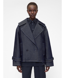 GapStudio（ギャップスタジオ）の「GapStudio デニム コクーンコート（ピーコート）」