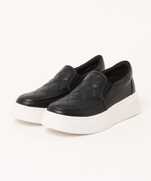 マッキントッシュ フィロソフィー（MACKINTOSH PHILOSOPHY）/厚底キルティングスリッポンスニーカー 厚底キルティングスリッポンスニーカー（スニーカー）｜MACKINTOSH