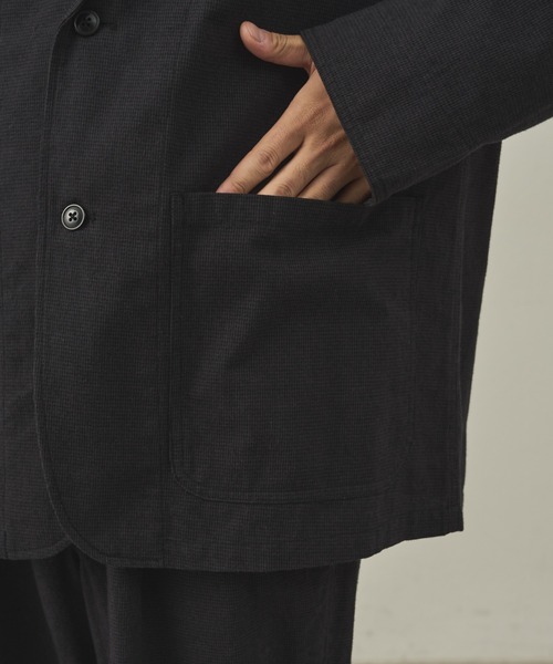 paradigm（パラダイム）の「【paradigm】ウィンターリネンテーラードジャケットU（テーラードジャケット・メンズ・ブラック/ダークブルー・SMALL/MEDIUM/LARGE）」の11枚目の写真