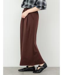 Te chichi TERRASSE | 【選べる着丈】ダンボールナロースカート(スカート)