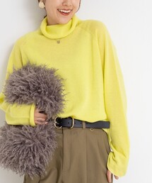 Rie Miller | PUREカシミヤタートルネックニット(ニット/セーター)