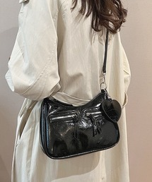 Miniministore（ミニミニストア）の「レトロショルダーバッグ ハートチャーム付（ショルダーバッグ）」