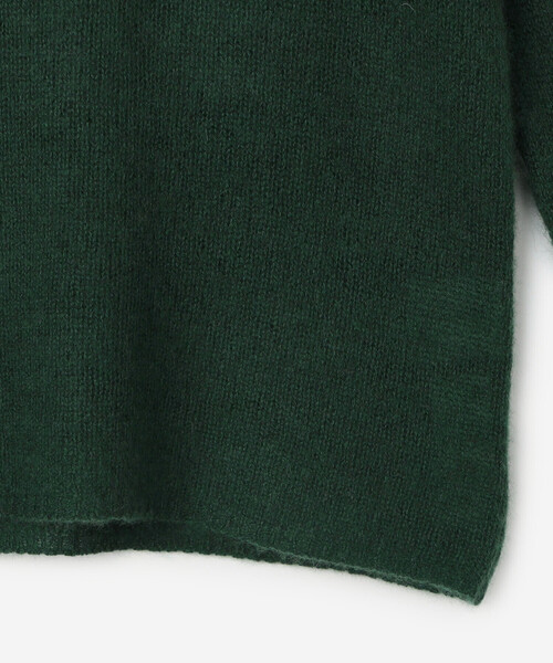 ADAWAS(アダワズ)の「ADAWAS |〈別注〉カシミヤ シアーセーター WOMEN(ニット/セーター・レディース・グリーン/ブラック/グレー/ピンク/アイボリー・ONE)」の10枚目の写真