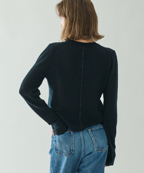 ADAWAS |〈別注〉カシミヤ シアーセーター WOMEN（ニット