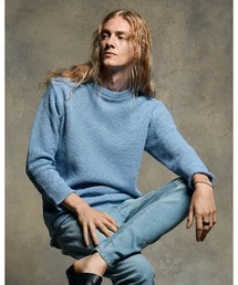 wjk（ダヴルジェイケイ）の「GIMA crew summer knit（ニット/セーター）」
