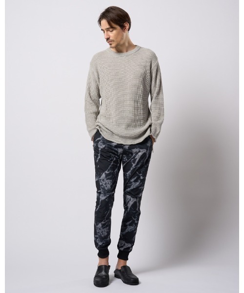 wjk（ダヴルジェイケイ）の「GIMA crew summer knit（ニット/セーター・メンズ・ライトグレー/ライトブルー/ライトベージュ・SMALL/MEDIUM/LARGE/X-LARGE）」の19枚目の写真