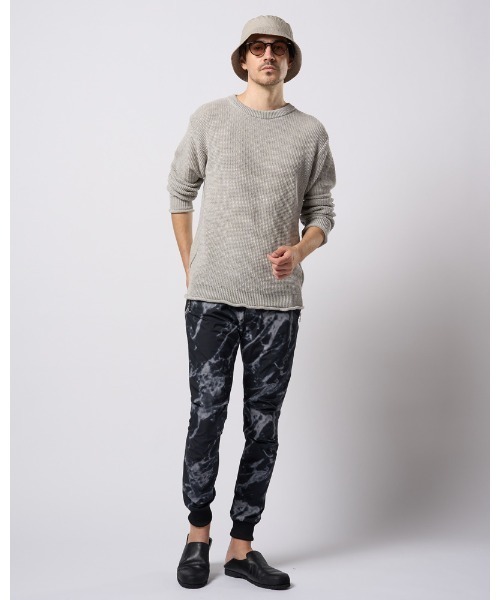 wjk（ダヴルジェイケイ）の「GIMA crew summer knit（ニット/セーター・メンズ・ライトグレー/ライトブルー/ライトベージュ・SMALL/MEDIUM/LARGE/X-LARGE）」の20枚目の写真