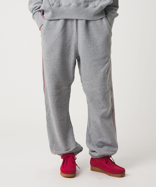 6（ロク）の「＜6(ROKU)＞コットン ウラケ パンツ（スウェットパンツ・レディース・パープル/グレー系・36/38）」の16枚目の写真