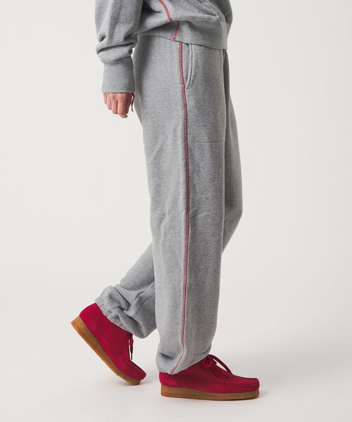 6（ロク）の「＜6(ROKU)＞コットン ウラケ パンツ（スウェットパンツ・レディース・パープル/グレー系・36/38）」の17枚目の写真