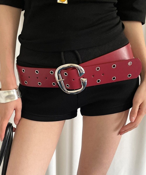 HALEY PESCA/Y2K 太めバックルベルト（ベルト）｜HALEY PESCA