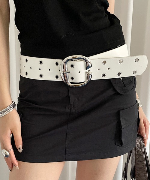 HALEY PESCA/Y2K 太めバックルベルト（ベルト）｜HALEY PESCA