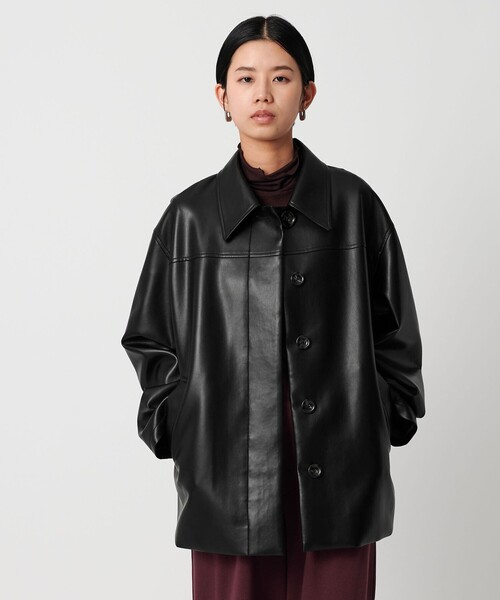 セール】＜CITEN＞レザーライクジャケット（その他アウター）｜CITEN