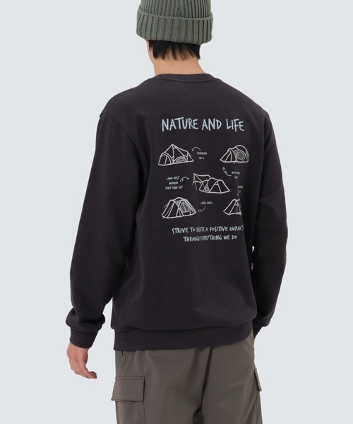 Snow Peak / Graphic Sweatshirt グラフィック スウェットシャツ 海外