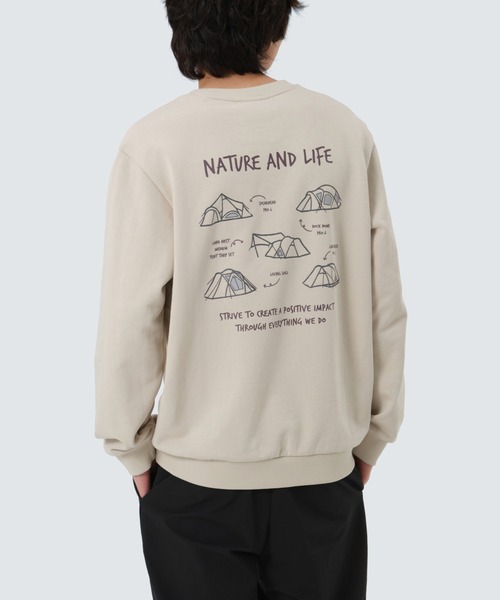 Snow Peak / Graphic Sweatshirt グラフィック スウェットシャツ