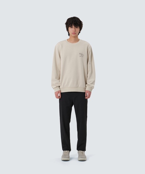 Snow Peak(スノーピーク)の「Snow Peak / Graphic Sweatshirt グラフィック スウェットシャツ 海外限定(スウェット・メンズ・ライトベージュ/スミクロ・M/L/XL)」の7枚目の写真
