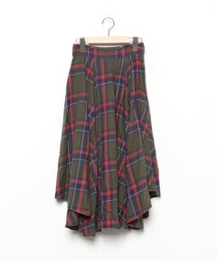 Desigual Maria Escoteチェック柄　プリーツ　ミニスカート M セール】Maria Escote チェック ミニスカート（スカート