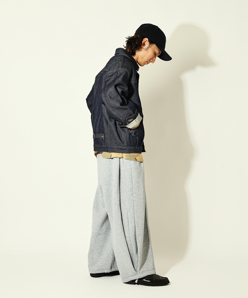 JOURNAL STANDARD（ジャーナルスタンダード）の「コントアー スウェット トラウザー パンツ（スウェットパンツ・メンズ・ブラック/チャコールグレー/ライトグレー・MEDIUM/LARGE）」の14枚目の写真