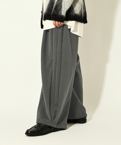 JOURNAL STANDARD（ジャーナルスタンダード）の「コントアー スウェット トラウザー パンツ（スウェットパンツ・メンズ・ブラック/チャコールグレー/ライトグレー・MEDIUM/LARGE）」の12枚目の写真