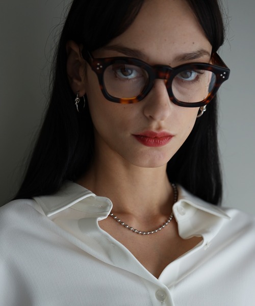 NUEF （ヌエフ）の「Cinq05（メガネ・レディース・ブラック/グレー/ブラウン・FREE）」の10枚目の写真