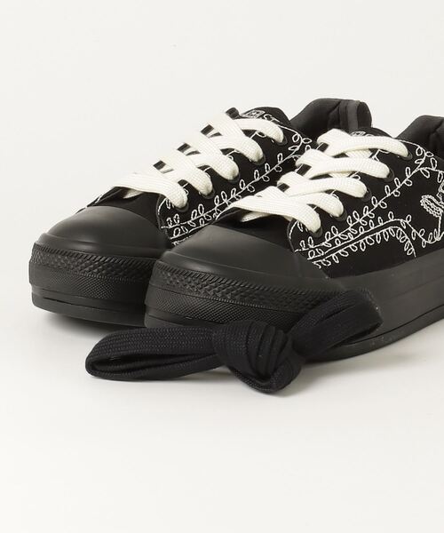 SHINYAKOZUKA（シンヤコヅカ）の「【SHINYAKOZUKA】 PICTURESQUE ANTIQUE SNEAKER WITH CONVERSE（スニーカー・メンズ・ブラック・27.0cm/26.0cm/29.0cm）」の14枚目の写真