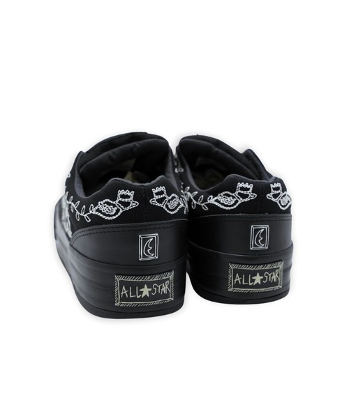 SHINYAKOZUKA（シンヤコヅカ）の「【SHINYAKOZUKA】 PICTURESQUE ANTIQUE SNEAKER WITH CONVERSE（スニーカー・メンズ・ブラック・27.0cm/26.0cm/29.0cm）」の6枚目の写真