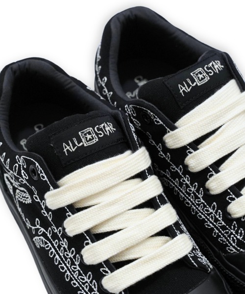 SHINYAKOZUKA（シンヤコヅカ）の「【SHINYAKOZUKA】 PICTURESQUE ANTIQUE SNEAKER WITH CONVERSE（スニーカー・メンズ・ブラック・27.0cm/26.0cm/29.0cm）」の7枚目の写真