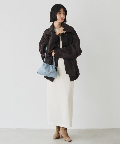 レザー巾着4WAYミニショルダーバッグ（ショルダーバッグ）｜russet