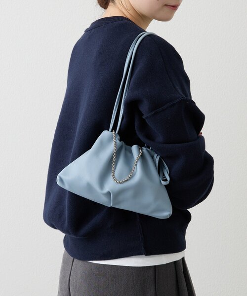 セール】レザー巾着4WAYミニショルダーバッグ（ショルダーバッグ