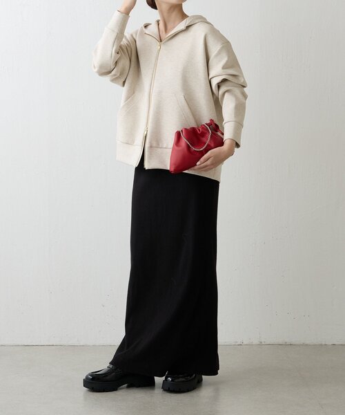 russet(ラシット)の「レザー巾着4WAYミニショルダーバッグ(ショルダーバッグ・レディース・ホワイト/ブラック/サックスブルー/シルバー/レッド・FREE)」の12枚目の写真