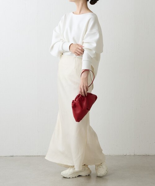 russet(ラシット)の「レザー巾着4WAYミニショルダーバッグ(ショルダーバッグ・レディース・ホワイト/ブラック/サックスブルー/シルバー/レッド・FREE)」の16枚目の写真