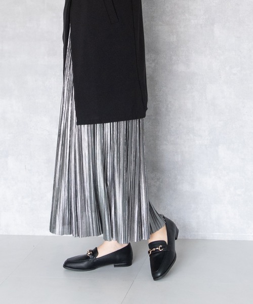 JELLY BEANS（ジェリービーンズ）の「あったか仕様◆ビットローファーシューズ(215-57183)JELLY BEANS(ジェリービーンズ)（ローファー・レディース・ブラック/ダークブラウン・23/24/25/22/22.5/24.5/23.5）」の6枚目の写真