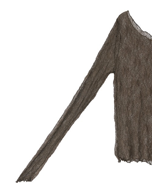 marjour（マージュール）の「VINTAGE NUANCE SHEER LACE TOPS（Tシャツ/カットソー・レディース・オフホワイト/ブラウン・M）」の11枚目の写真