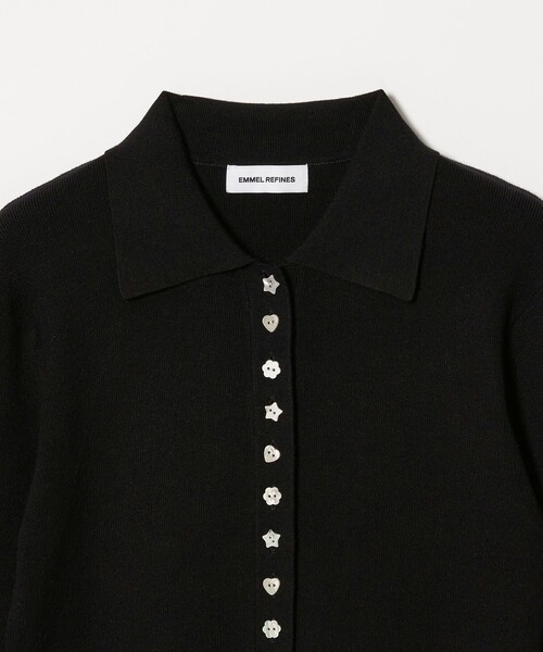 EMMEL REFINES（エメルリファインズ）の「＜EMMEL REFINES＞EM HW マルチボタン ソデボリューム ニット（ニット/セーター・レディース・グレー/ライラック/ブラック・FREE）」の20枚目の写真