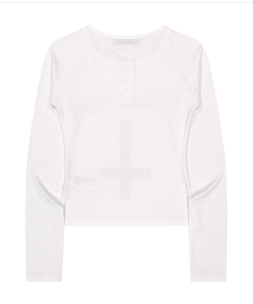 NINE♡トップス A'GEM/9 × .kom 『NIIER NOR/ニア ノア』 LACE TRIMMING CROP TOP