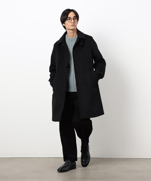 ハイブリッド ウールビーバー ステンカラーコート（ステンカラーコート