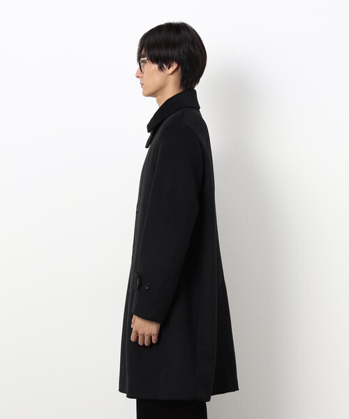 COMME CA ISM（コムサイズム）の「ハイブリッド ウールビーバー ステンカラーコート（ステンカラーコート・メンズ・ネイビー/ブラック・SMALL/X-LARGE/LARGE/MEDIUM）」の20枚目の写真