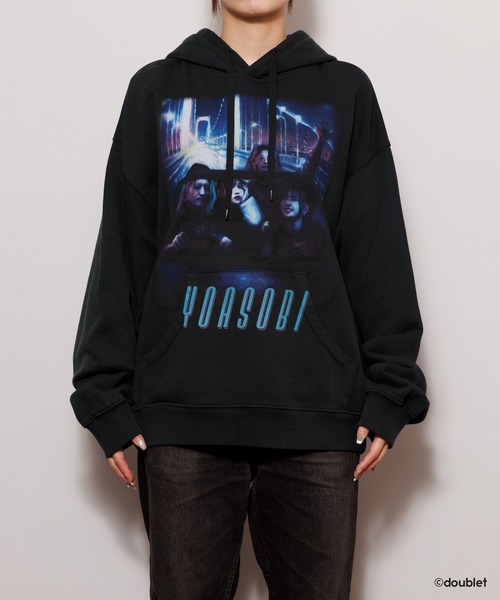 NIGHT OUT HOODIE DRIVE（パーカー）｜YOASOBI × doublet（ヨアソビ