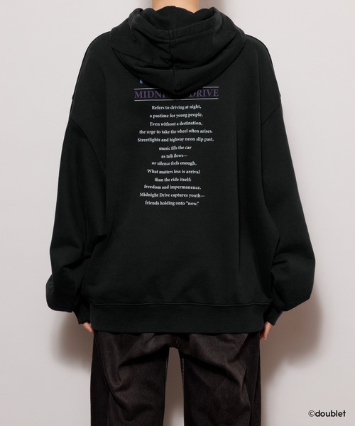 NIGHT OUT HOODIE DRIVE（パーカー）｜YOASOBI × doublet（ヨアソビ
