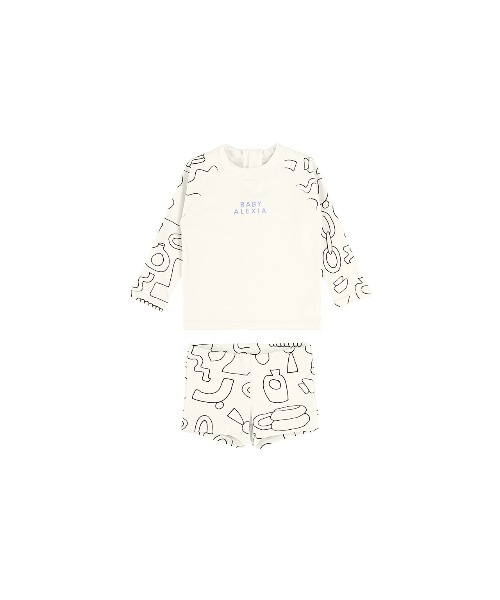 セール】Sun Lovers Uniform 2025 /キッズ用ラッシュガードSet（水着