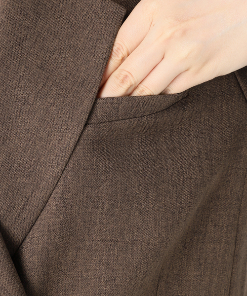 JOURNAL STANDARD relume(ジャーナルスタンダード レリューム)の「《追加2》ツイーディーツイルテーラードダブルジャケット(テーラードジャケット・レディース・ベージュ/ブラウン・38/36)」の11枚目の写真