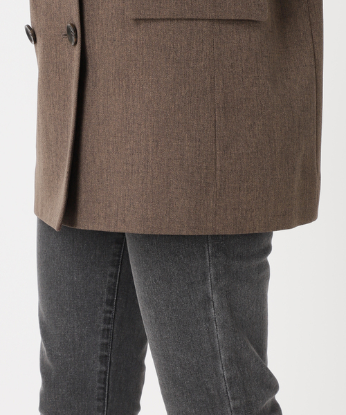 JOURNAL STANDARD relume(ジャーナルスタンダード レリューム)の「《追加2》ツイーディーツイルテーラードダブルジャケット(テーラードジャケット・レディース・ベージュ/ブラウン・38/36)」の13枚目の写真