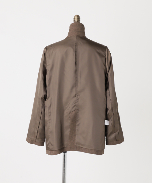 JOURNAL STANDARD relume(ジャーナルスタンダード レリューム)の「《追加2》ツイーディーツイルテーラードダブルジャケット(テーラードジャケット・レディース・ベージュ/ブラウン・38/36)」の16枚目の写真