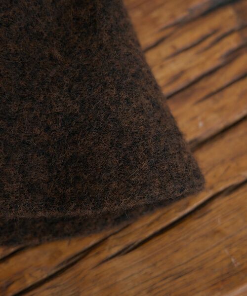 casita(RETRO GIRL)(カシータ)の「Fファーベルハット(ハット・レディース・オフホワイト/チャコールグレー/ブラウン・ONE SIZE)」の20枚目の写真