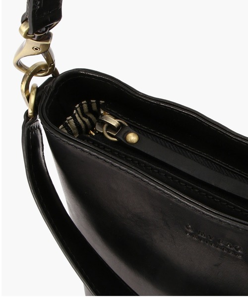 O MY BAG(オー マイ バッグ)の「BOBBI BUCKET BAG MIDI/ボビー バケットバッグ ミディ (UNISEX)(ショルダーバッグ・レディース・ブラック/ブラウン・FREE)」の18枚目の写真