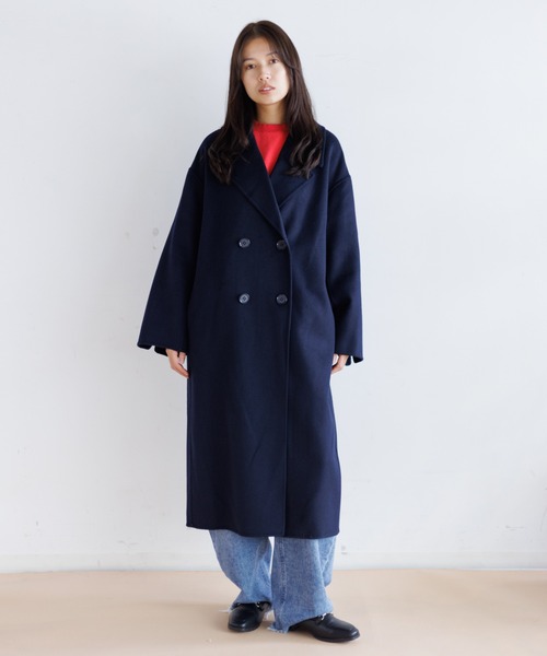 LE GLAZIK ウール ダブルフェイスコート（その他アウター）｜LE GLAZIK