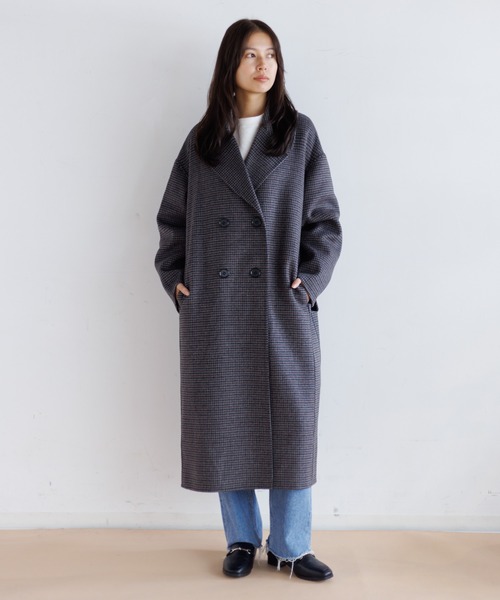 LE GLAZIK ウール ダブルフェイスコート（その他アウター）｜LE GLAZIK