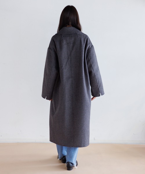 LE GLAZIK ウール ダブルフェイスコート（その他アウター）｜LE GLAZIK