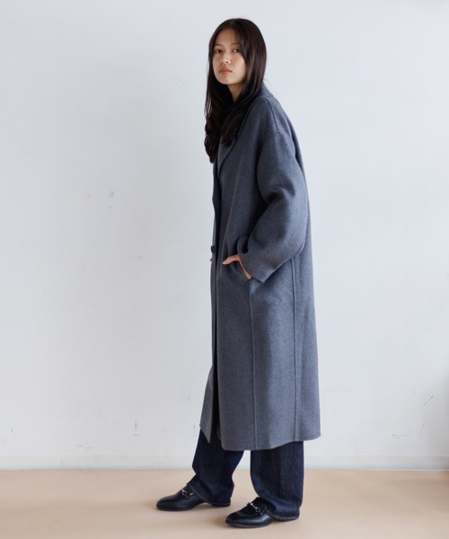 LE GLAZIK ウール ダブルフェイスコート（その他アウター）｜LE GLAZIK